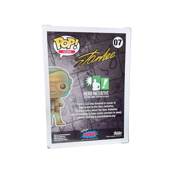 Funko Pop! Icons Stan Lee #07 Vinyl Figure - Picture 4 of 4